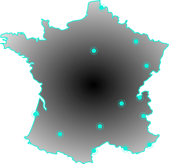 La France, où AV Service propose ses services de VTC